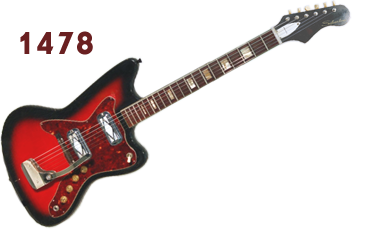 Silvertone World - Electric Guitars - 1960s - Model 1478